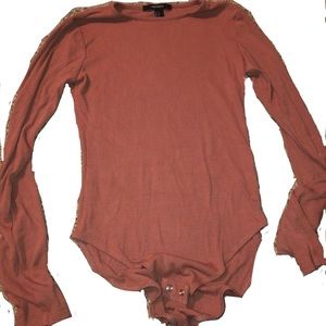 Forever 21 long sleeve one piece